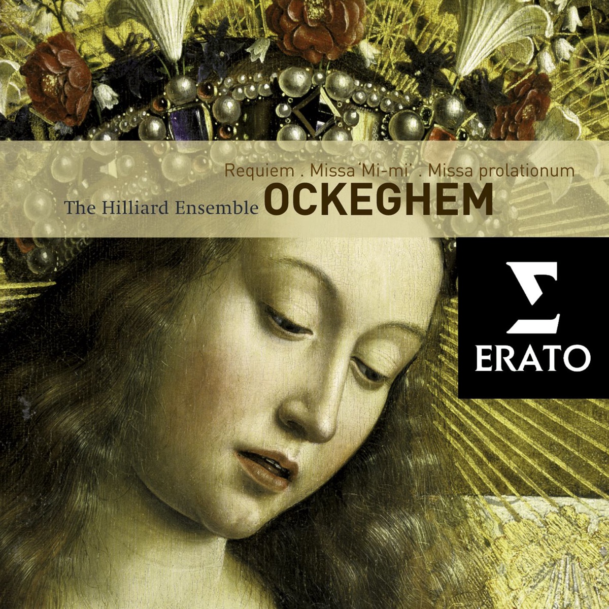 Ockeghem: Requiem, Missa Mi-Mi, Missa Prolationum by Hilliard Ensemble & Paul Hillier album cover