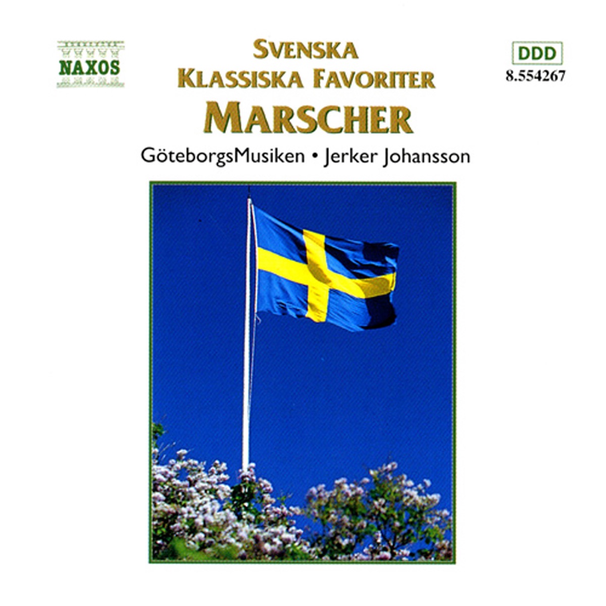 Swedish March Favorites by Jerker Johansson & Gothenburg Musicians album cover