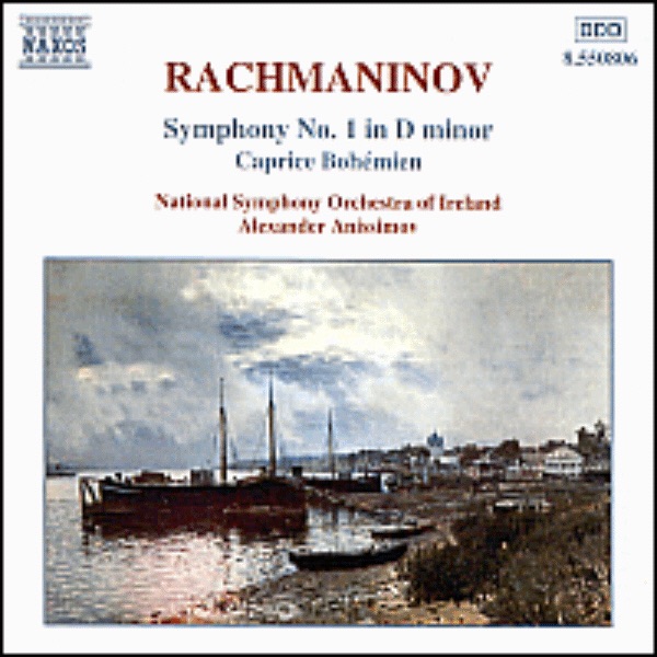 Rachmaninov: Symphony No. 1 by Alexander Anissimov & RTÉ National Symphony Orchestra album cover