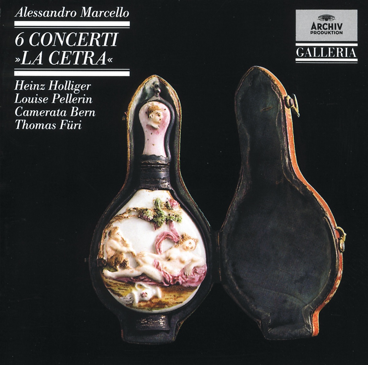 Marcello: 6 Concerti "La Cetra" by Heinz Holliger, Camerata Bern & Louise Pellerin album cover