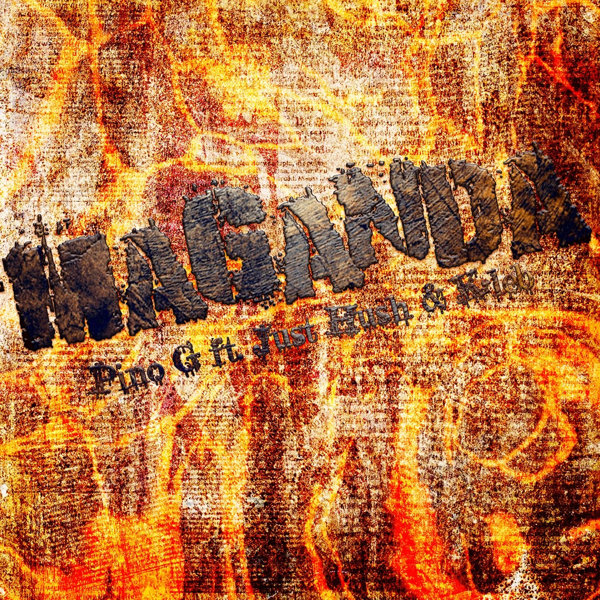 Maganda (feat. K-Leb) - Single by Maduming Kwarto, Pino G & Just Hush album cover