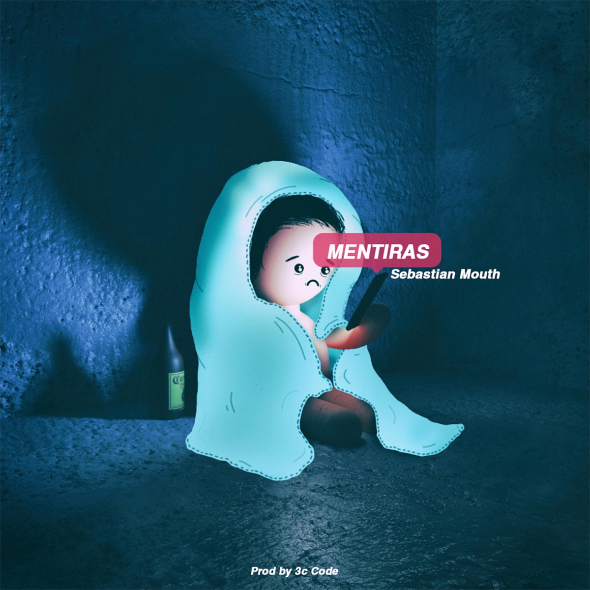 Mentiras - Single by Sebastian Mouth album cover