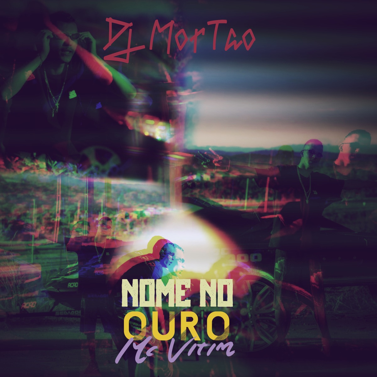 Nome no Ouro - Single by Dj Mortao & MC Vitim album cover