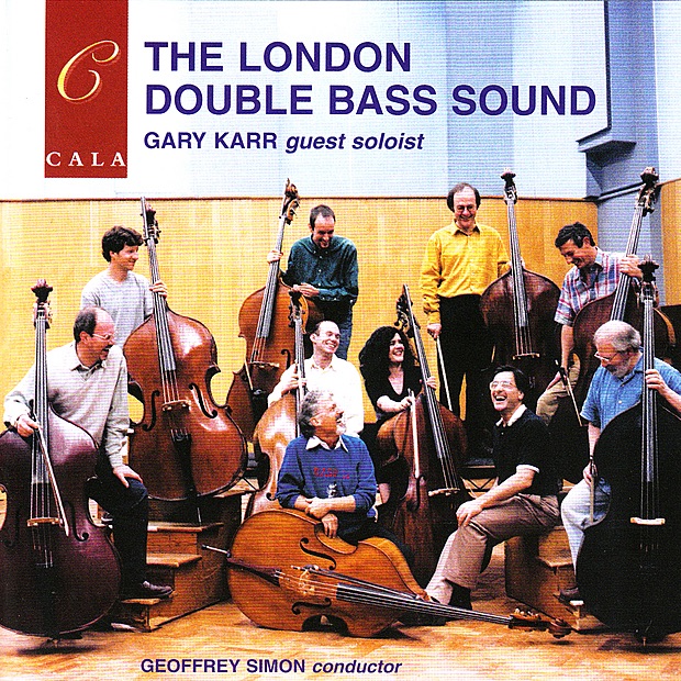 The London Double Bass Sound by The London Double Bass Sound, Geoffrey Simon, Gary Karr & Tom Martin album cover
