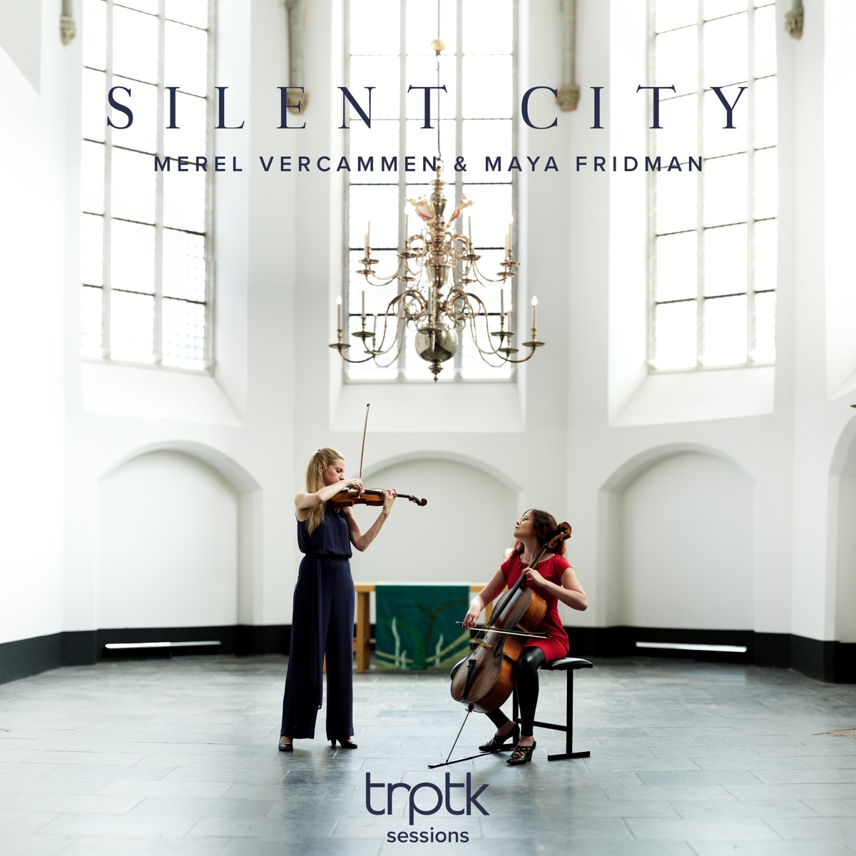 Silent City - EP by Merel Vercammen & Maya Fridman album cover