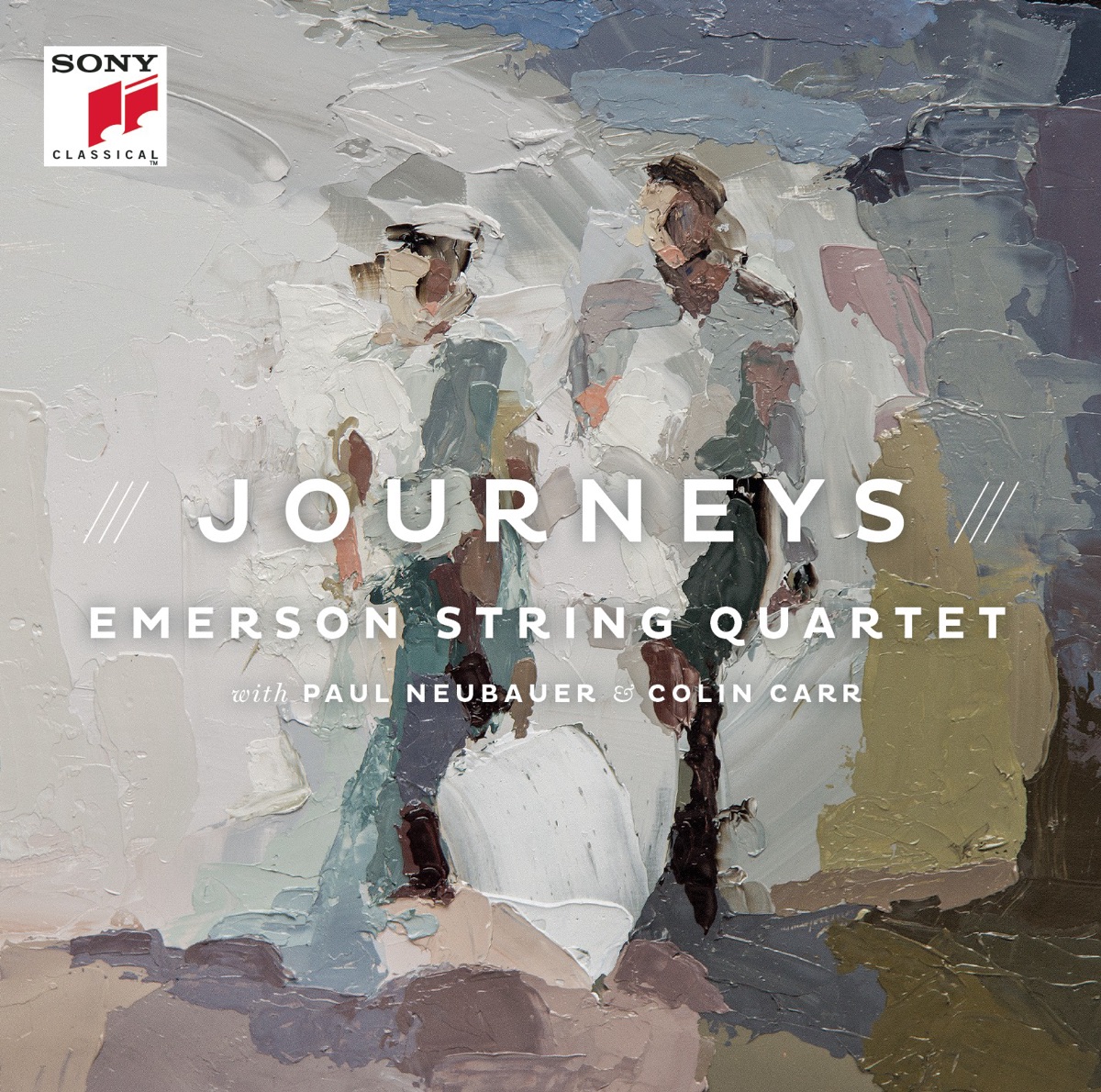 Journeys by Emerson String Quartet, Colin Carr & Paul Neubauer album cover