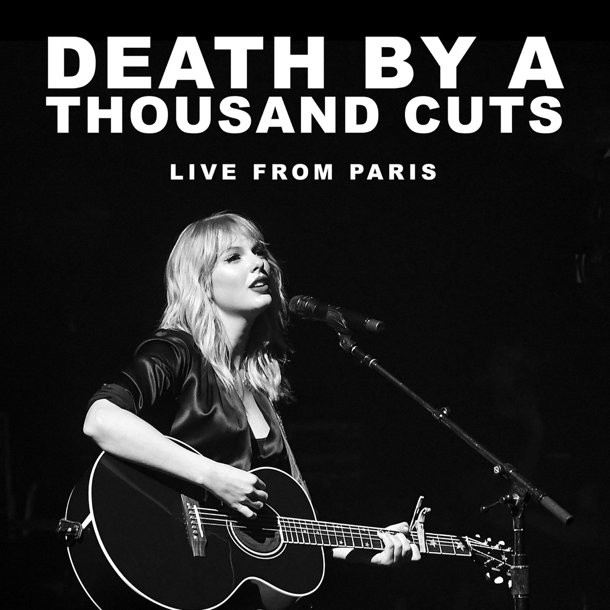 Death By A Thousand Cuts (Live From Paris) - Single by Taylor Swift album cover artwork