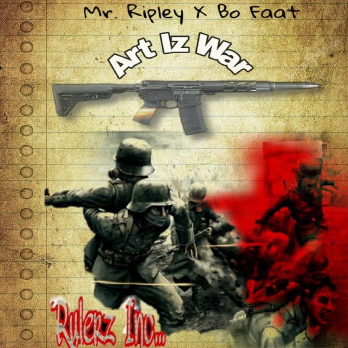 Art Iz War by Mr. Ripley album cover