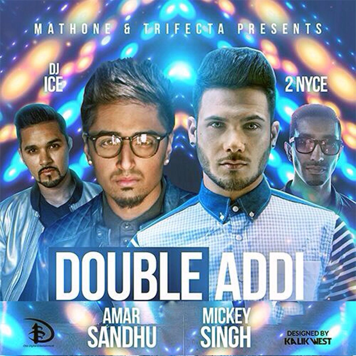 Double Addi (feat. Dj Ice & 2 Nyce) - Single by Mickey Singh & Amar Sandhu album cover