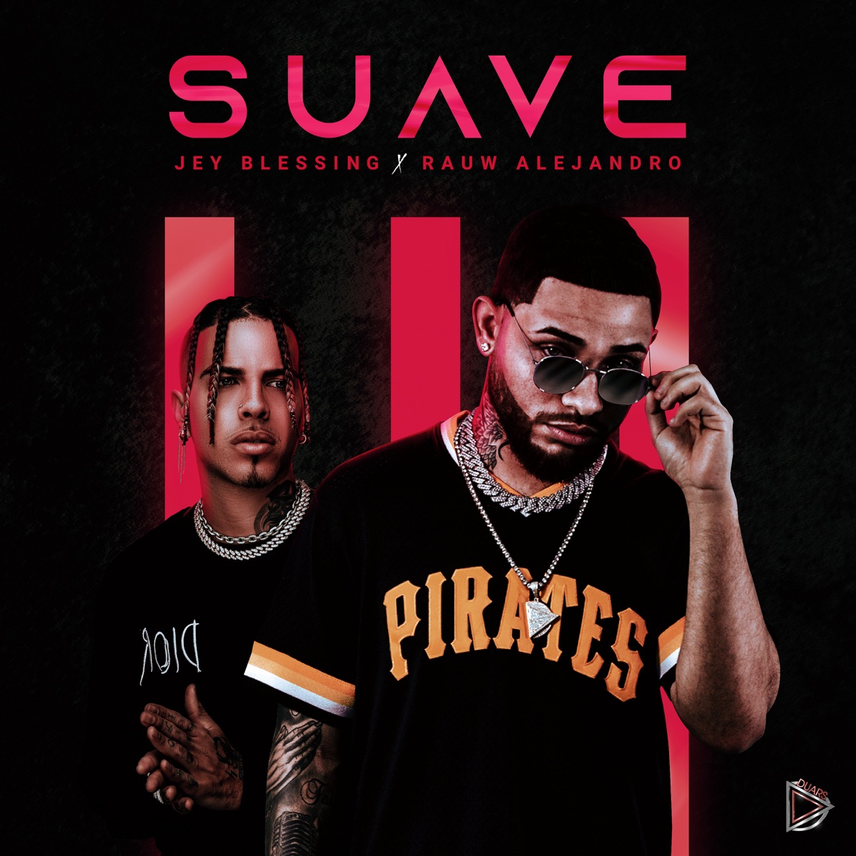Suave (Remix) - Single by Jey Blessing, Rauw Alejandro & Los Fantastikos album cover