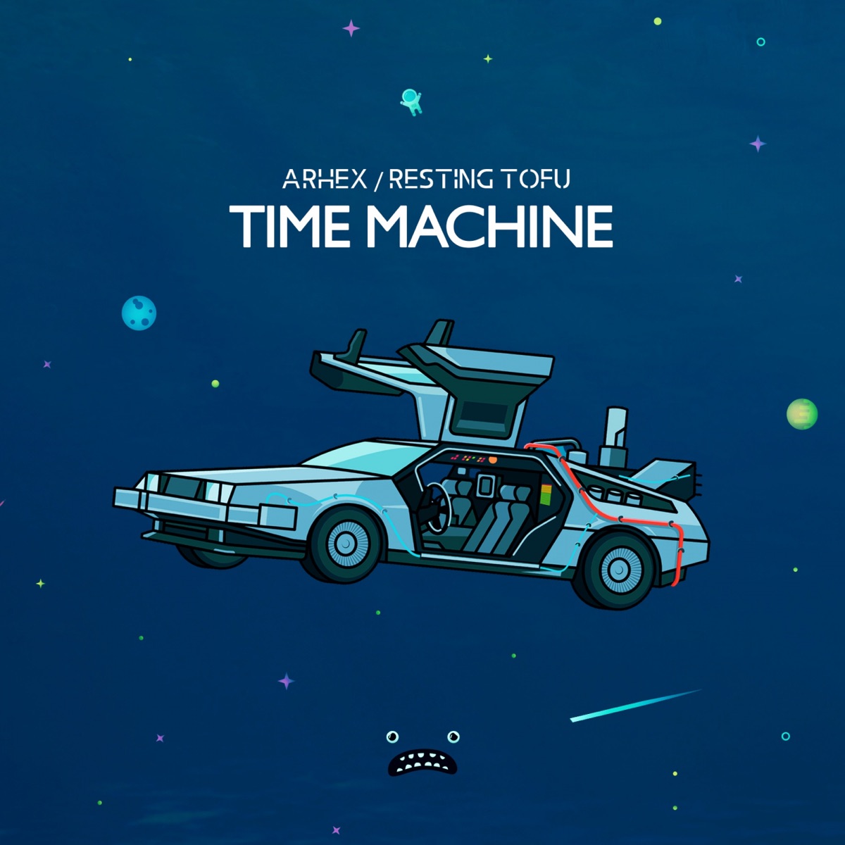 Time Machine - Single by ARHEX & Resting Tofu album cover