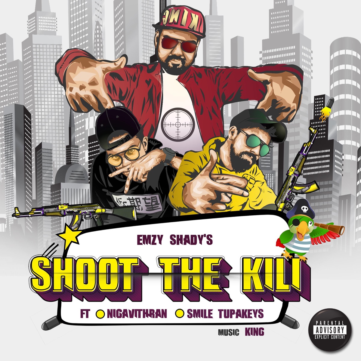 Shoot the Kili (feat. Nigavithran & Smile Tupakeys) - Single by Emzy Shady album cover
