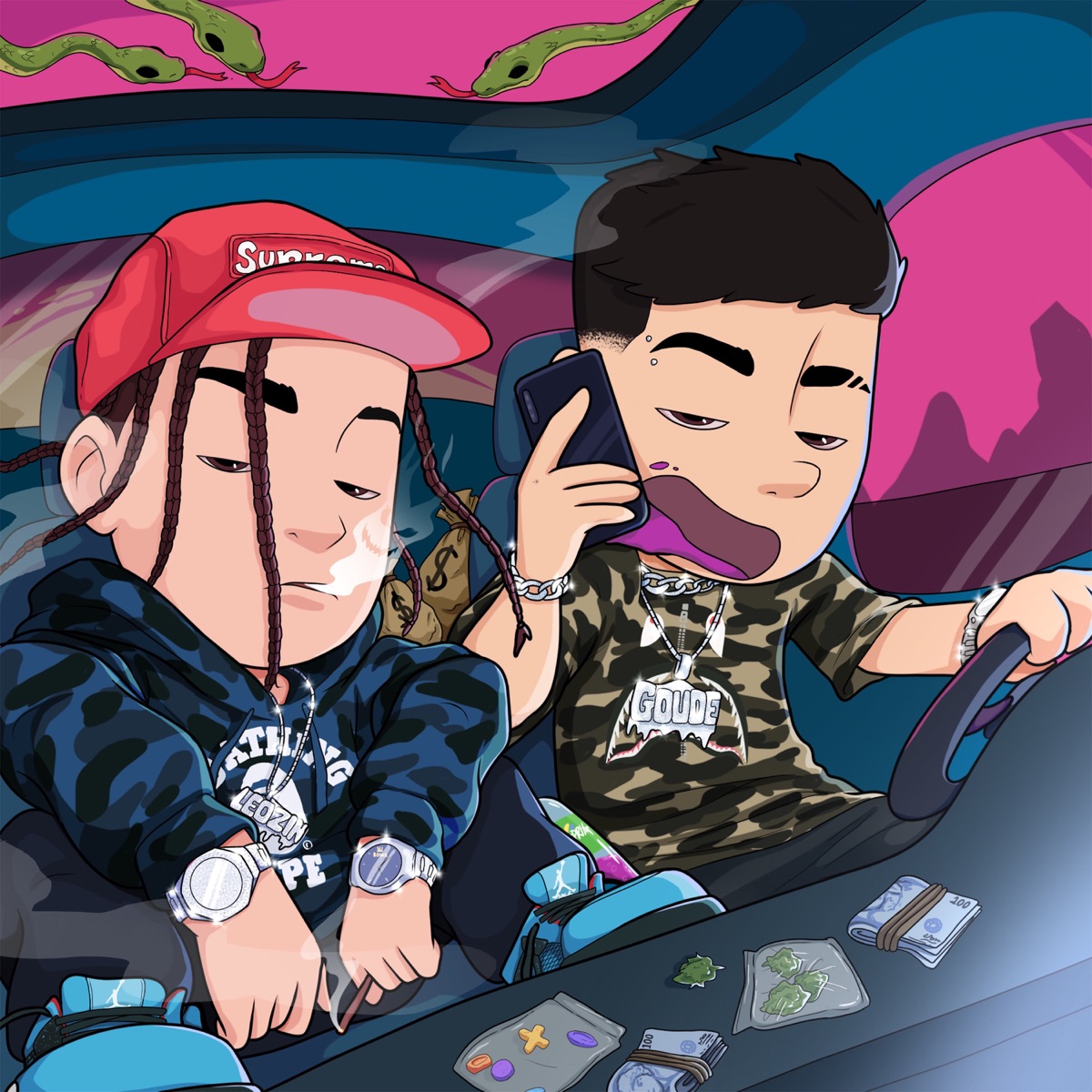 Novo - Single by GOUDE & Leozin album cover