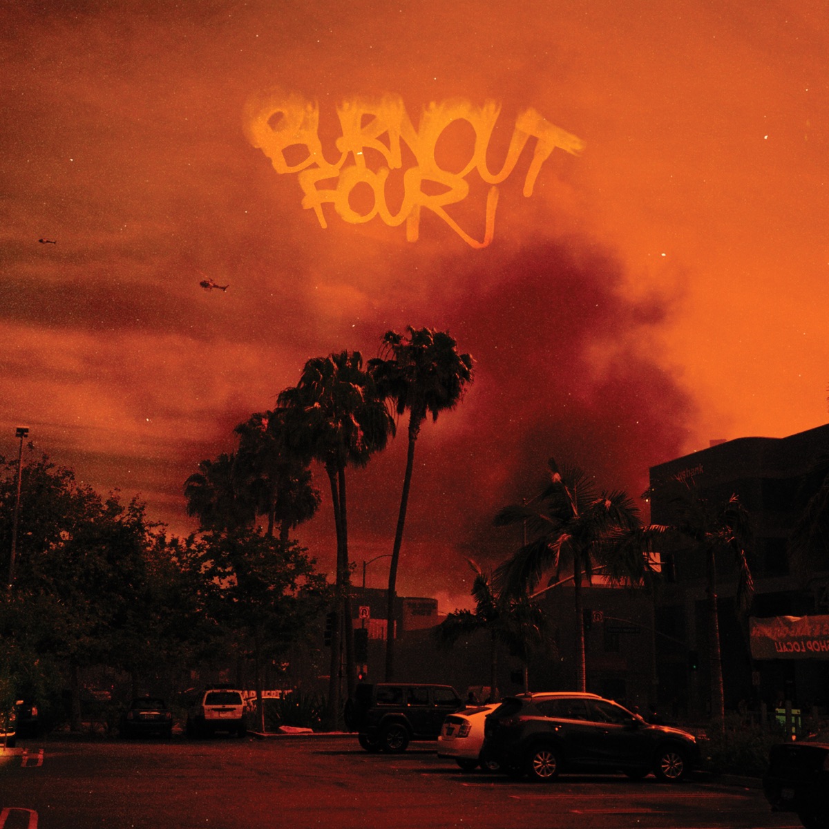 Burnout 4 by LNDN DRGS, Jay Worthy & Sean House album cover