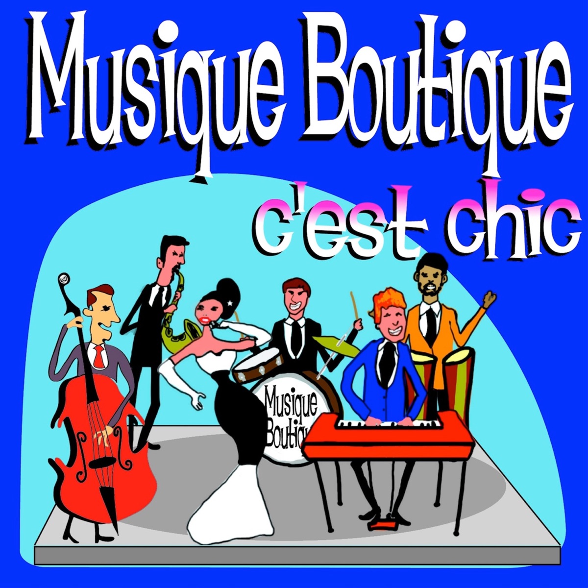 C'est chic by Musique Boutique album cover