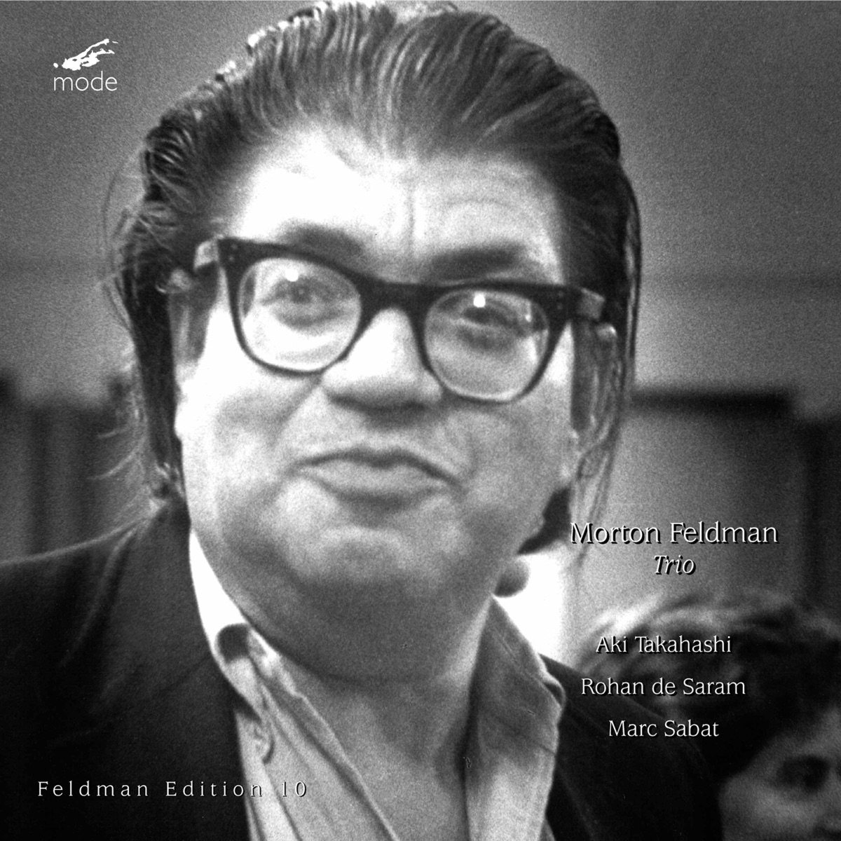 Feldman: Piano Trio by Marc Sabat, Rohan De Saram & Aki Takahashi album cover
