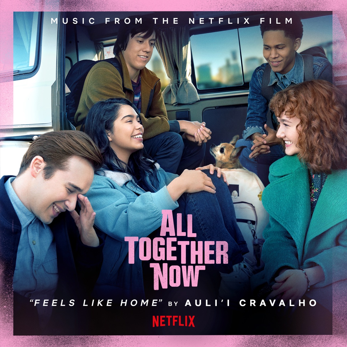 Feels Like Home (From "All Together Now" Soundtrack) - Single by Auli'i Cravalho & Keegan DeWitt album cover