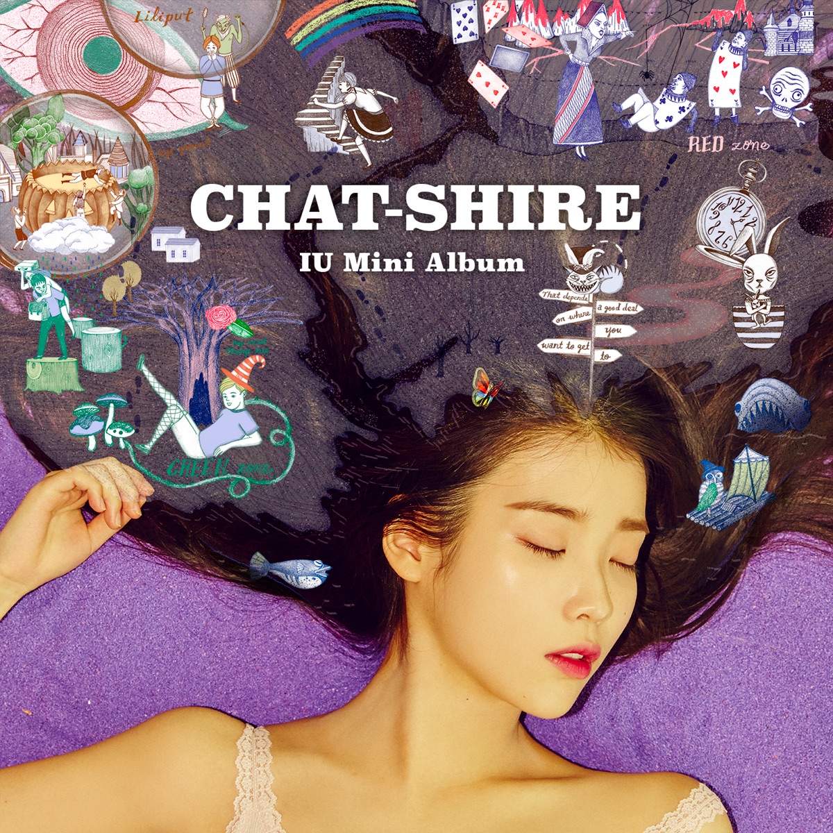 CHAT-SHIRE by IU album cover