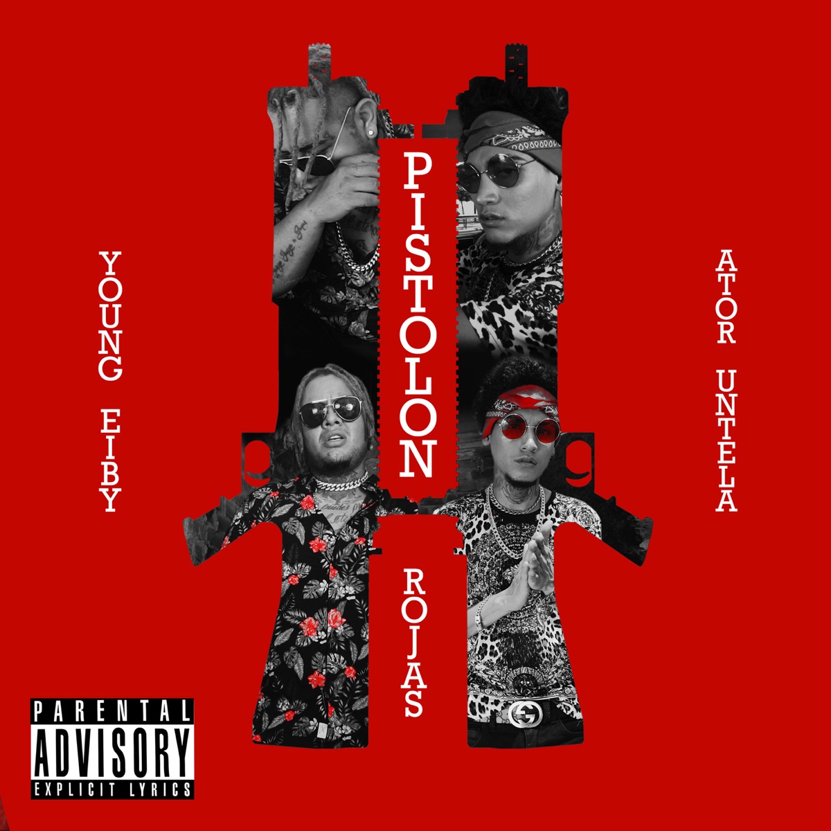 Pistolon - Single by Ator Untela, Young Eiby & Rojas On The Beat album cover