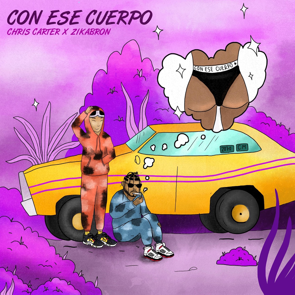 Con Ese Cuerpo (feat. Zikabron) - Single by Chris Carter & Zikabron album cover