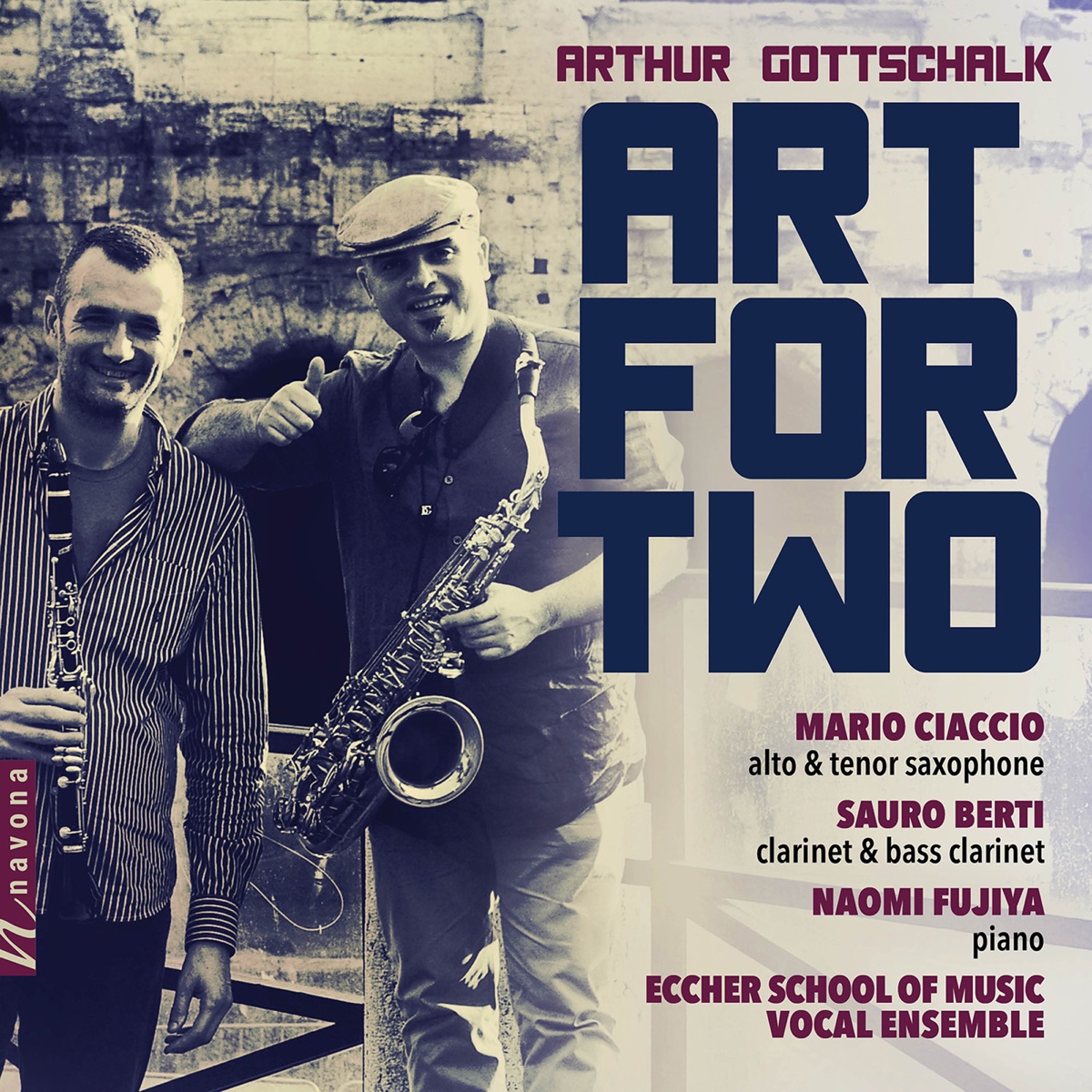 Art for Two by Naomi Fujiya, Sauro Berti & Mario Ciaccio album cover