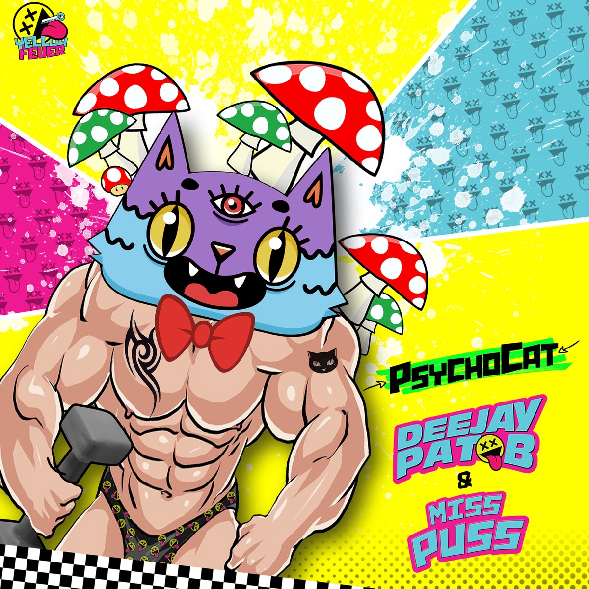 Psychocat - Single by Pat B & Miss Puss album cover