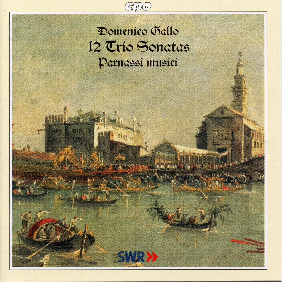 Gallo: 12 Trio Sonatas (Attrib. G.B. Pergolesi) by Parnassi Musici album cover