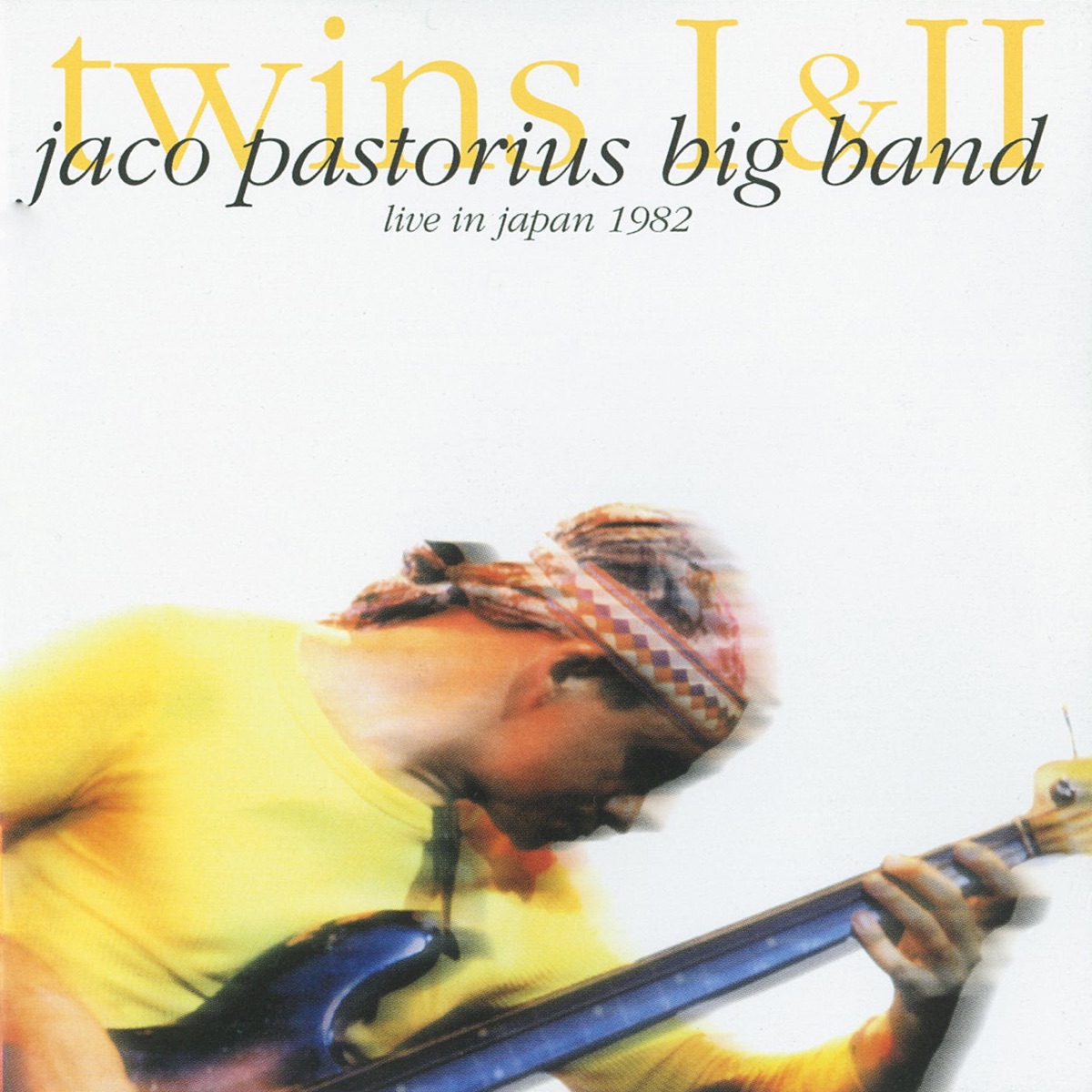 Twins Live In Japan 1982 by Jaco Pastorius Big Band album cover