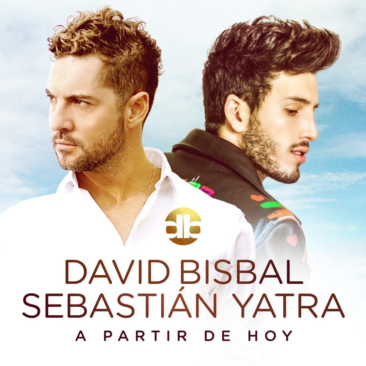 A Partir De Hoy - Single by David Bisbal & Sebastián Yatra album cover
