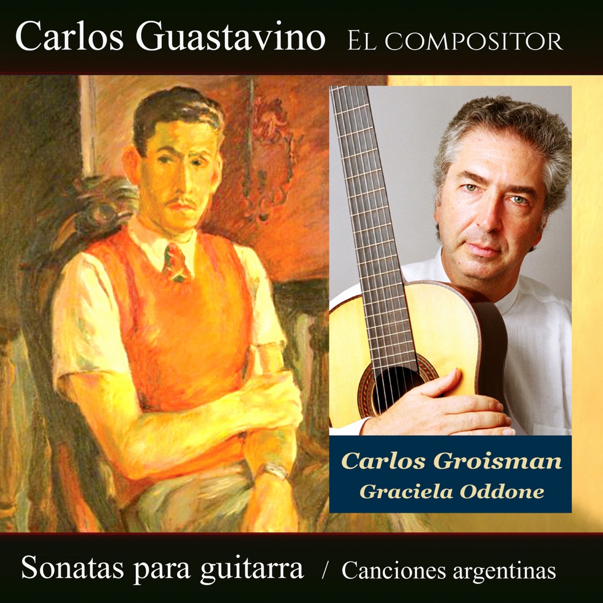 Guastavino el Compositor by Carlos Groisman & Graciela Oddone album cover