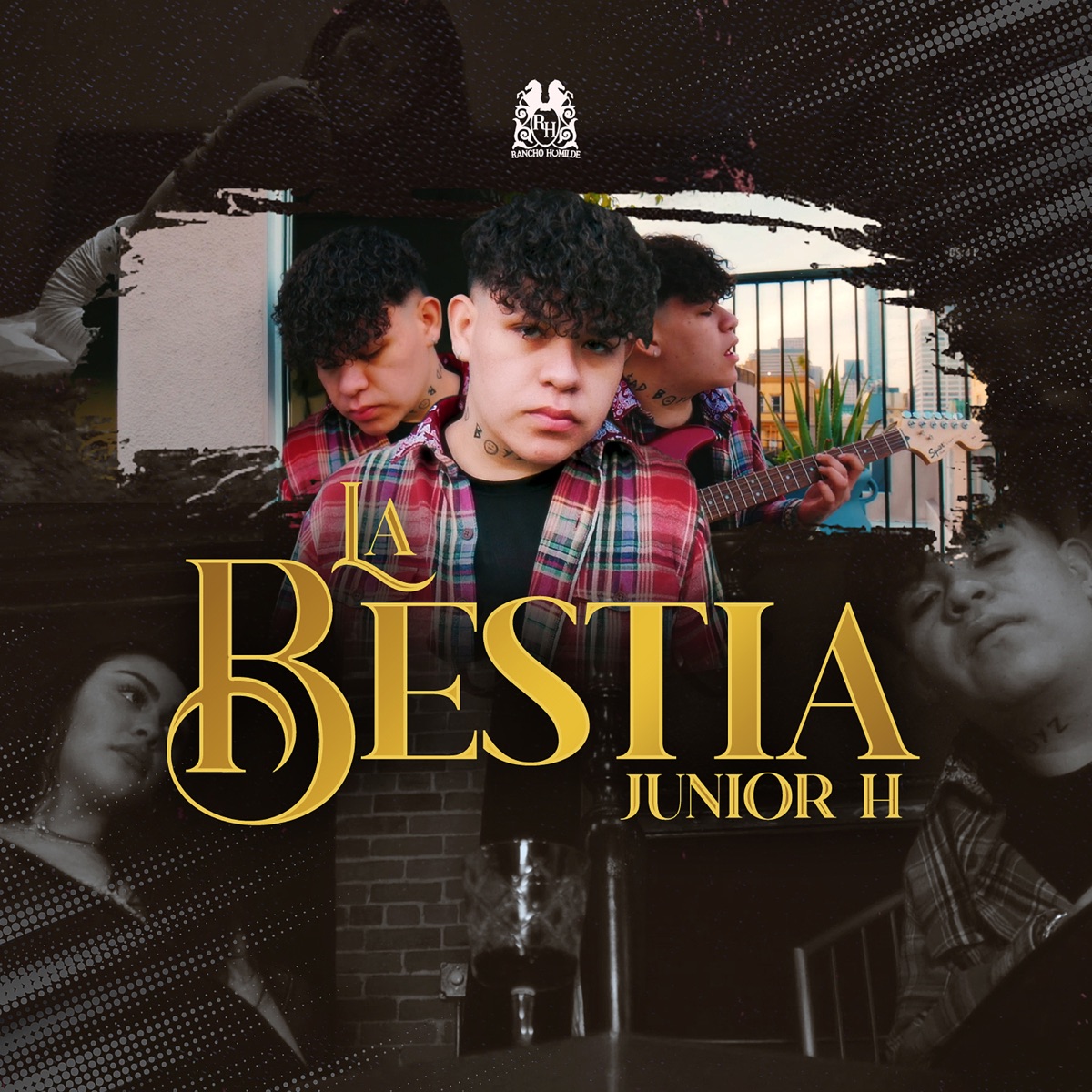 La Bestia - Single by Junior H album cover artwork