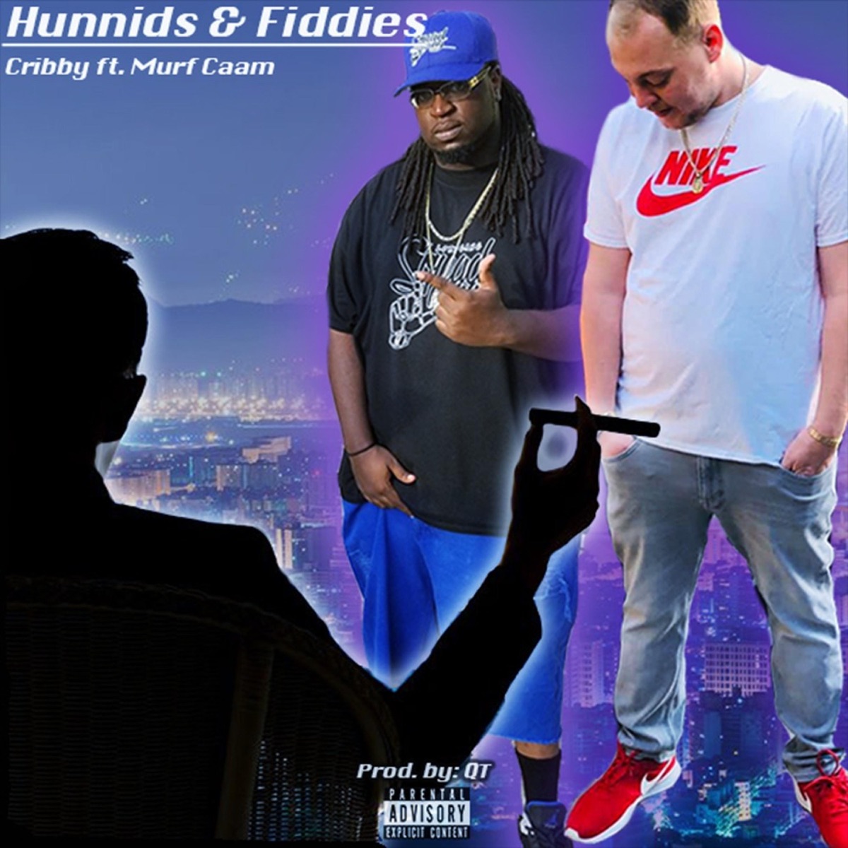 Hunnids & Fiddies (feat. Murf Caam) - Single by Cribby album cover