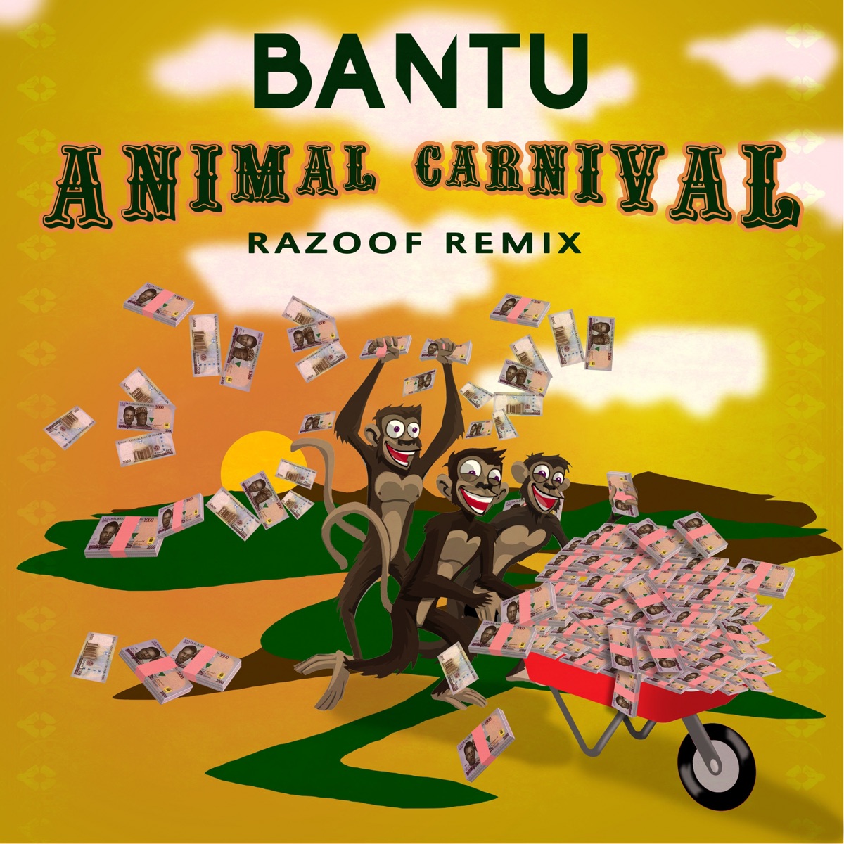 Animal Carnival (feat. Razoof) [Razoof Remix] - Single by BANTU album cover