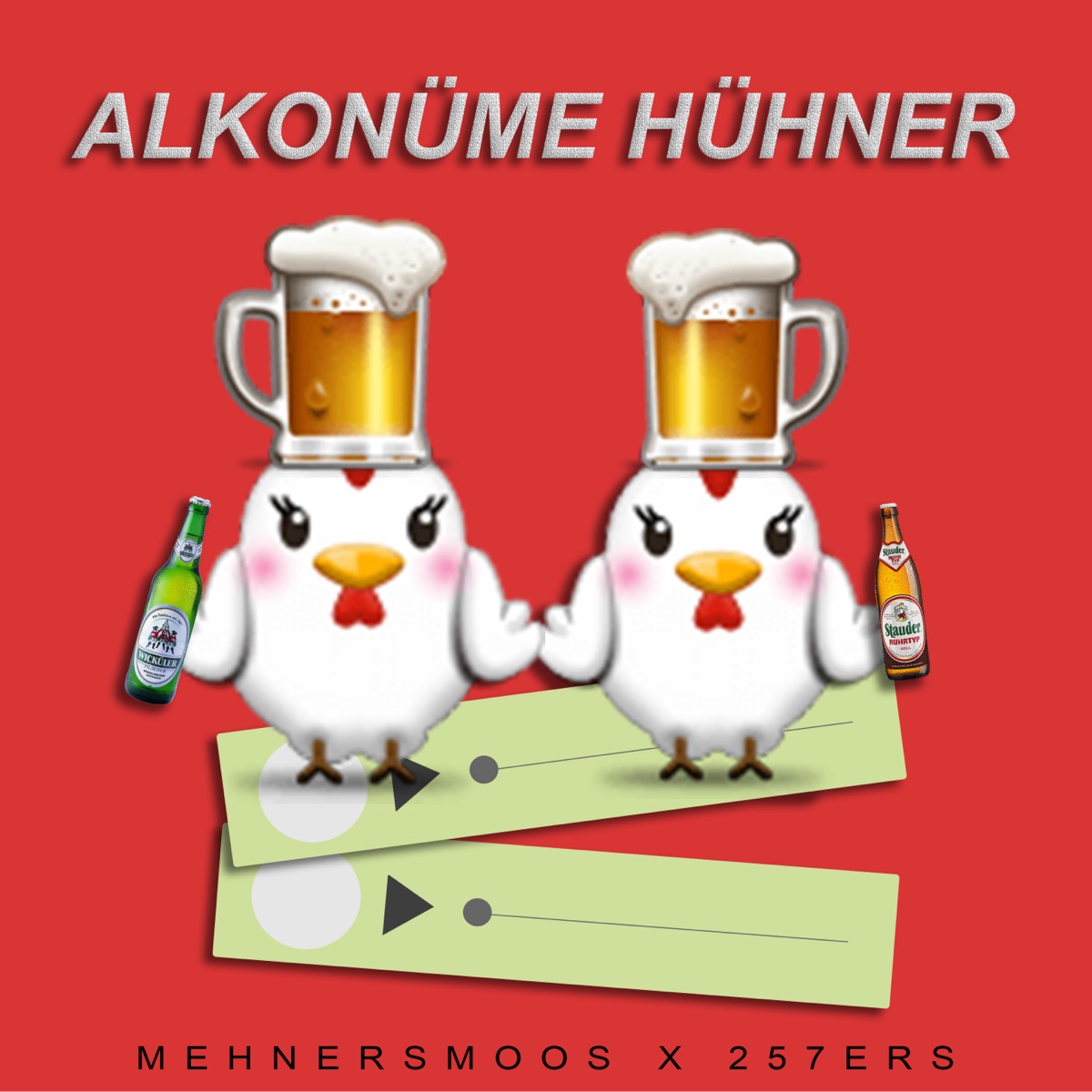 Alkonüme Hühner - Single by Mehnersmoos & 257ers album cover