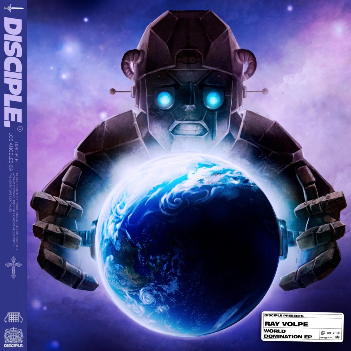 World Domination EP by Ray Volpe album cover