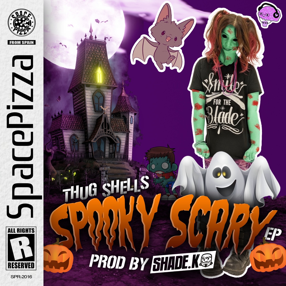 Spooky Scary - EP by Thug Shells & Shade K album cover