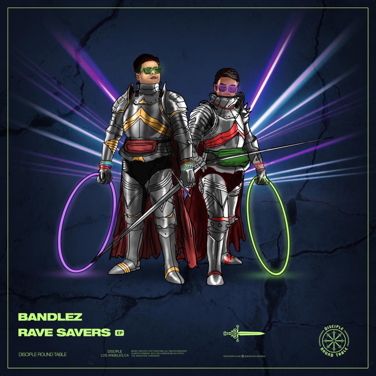 Rave Savers EP by Bandlez album cover