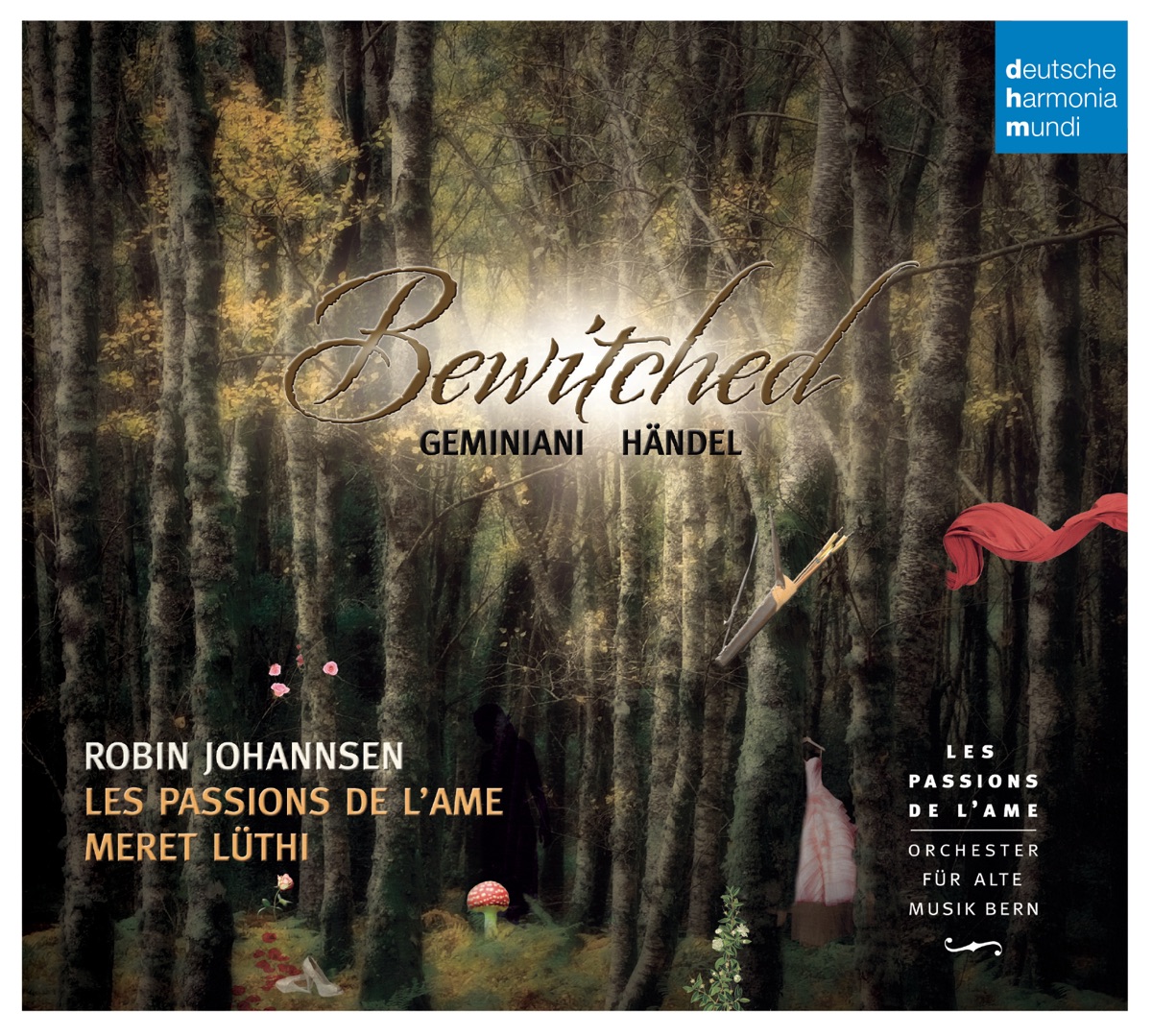 Bewitched - Enchanted Music by Geminiani & Händel by Les Passions de l’Âme, Robin Johannsen & Meret Lüthi album cover