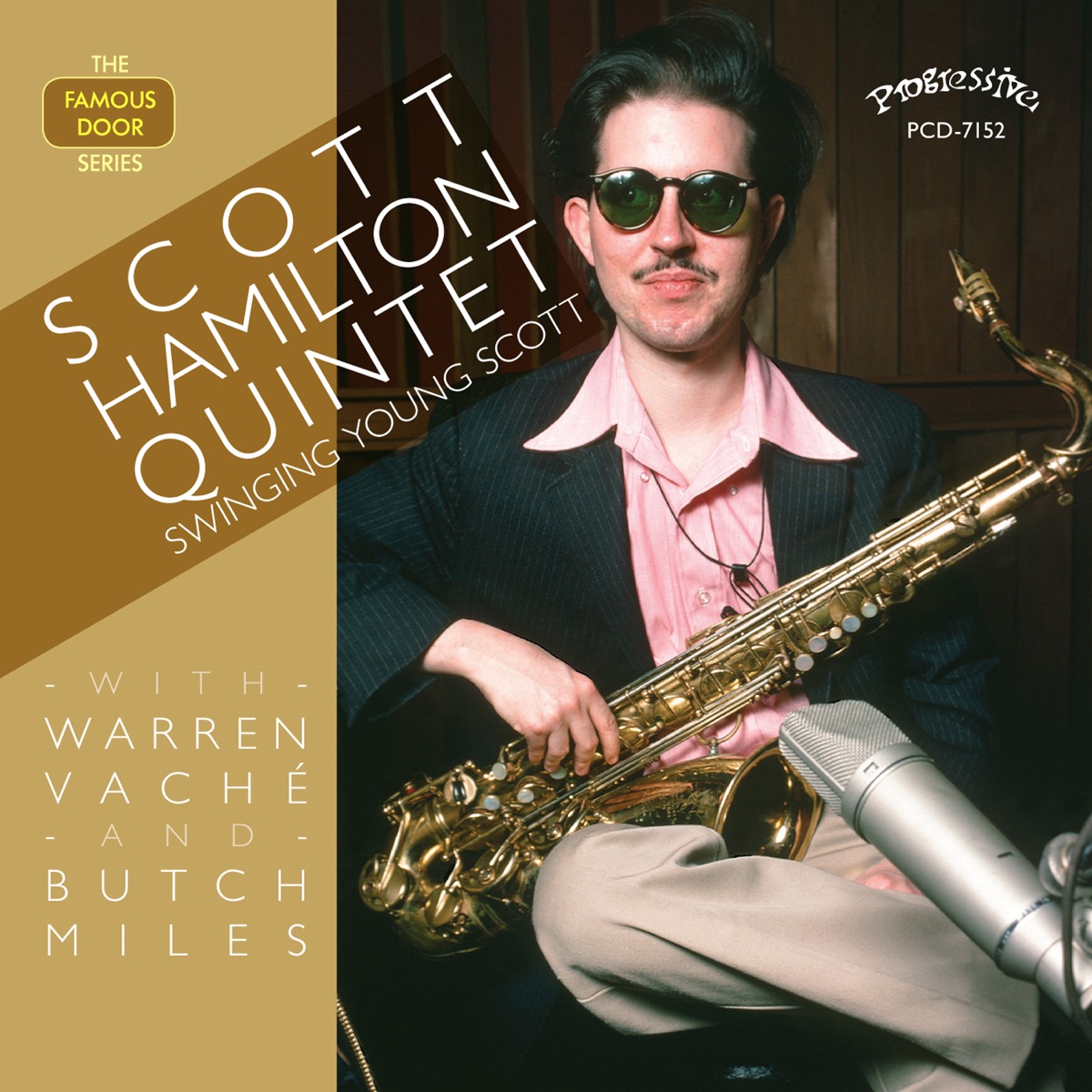 Swingin' Young Scott (feat. Warren Vaché & Butch Miles) by Scott Hamilton Quintet album cover