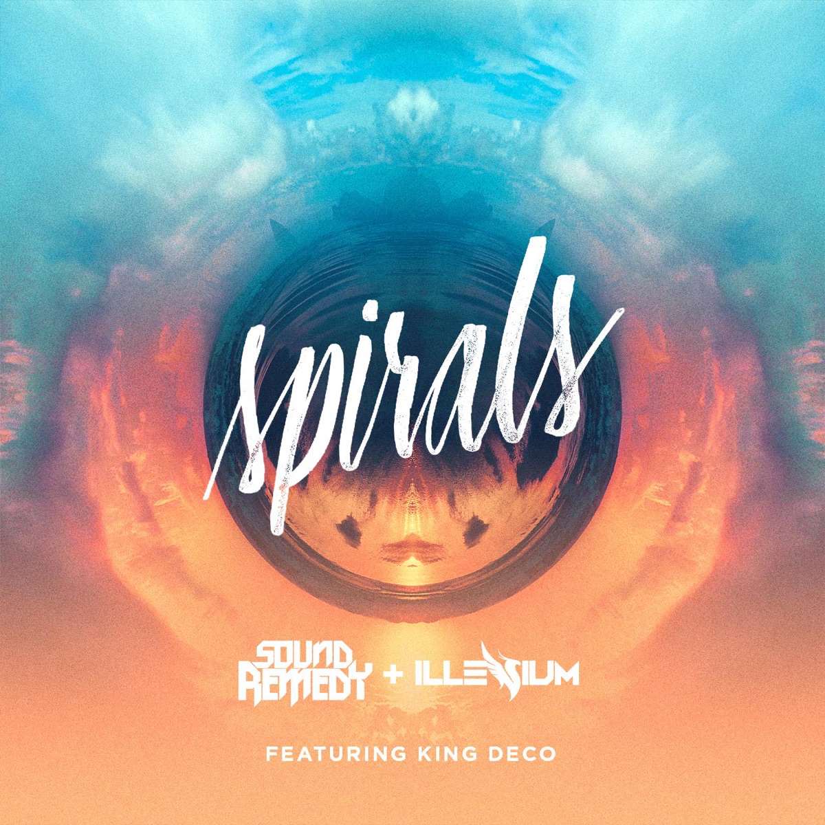 Spirals (feat. King Deco) - Single by Sound Remedy & ILLENIUM album cover
