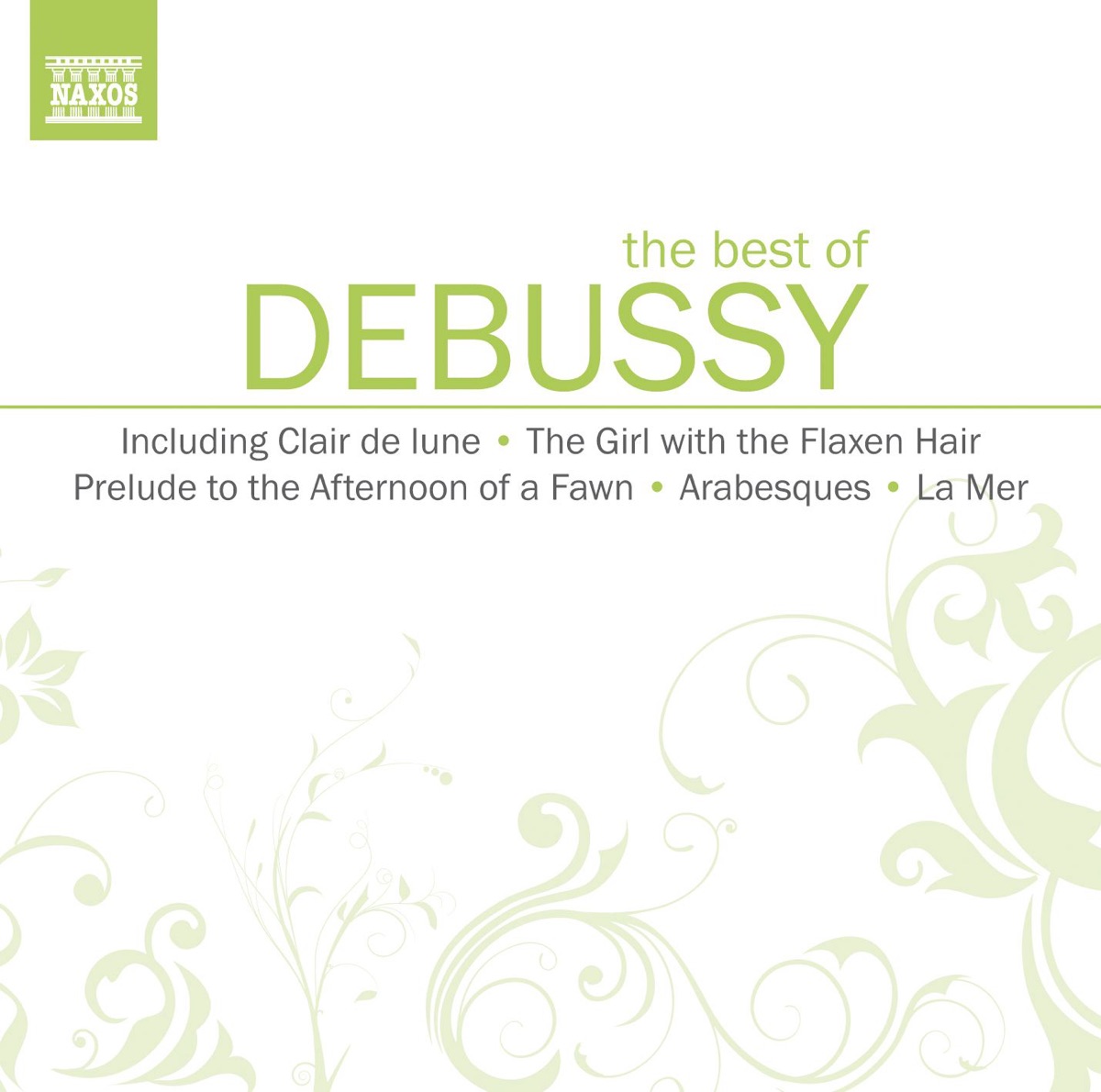 The Best of Debussy by BRTN Philharmonic Orchestra, Alexander Rahbari & Klára Körmendi album cover