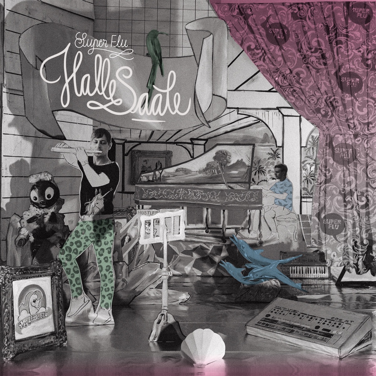 Halle Saale by Super Flu album cover