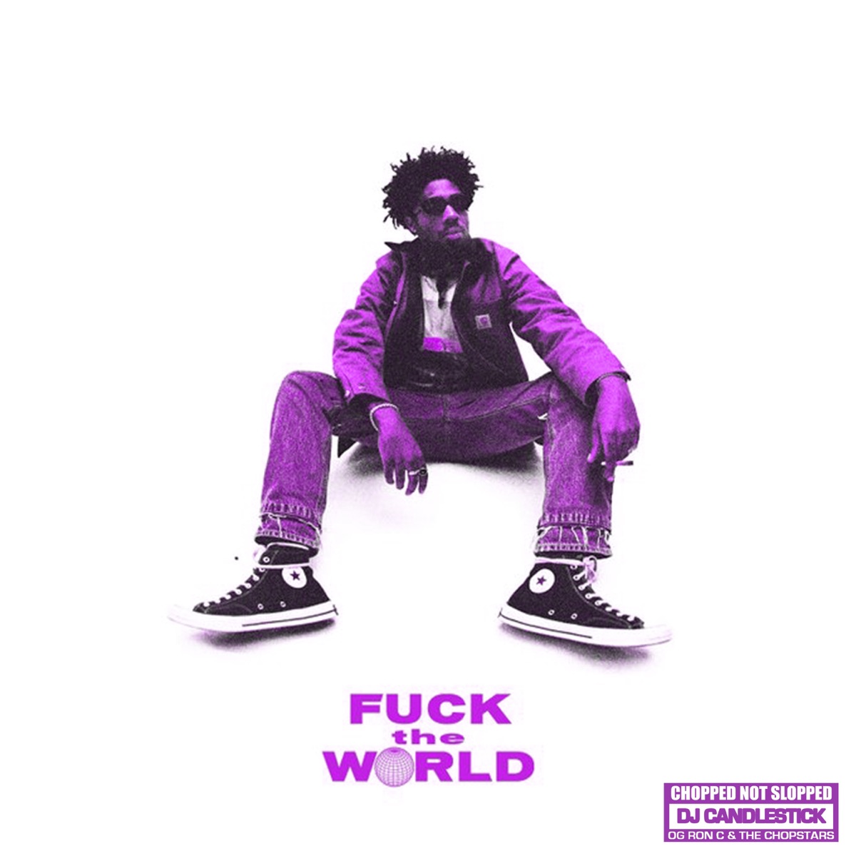 F**k the World - ChopNotSlop by Lost Kids, Brent Faiyaz & DJ Candlestick album cover artwork