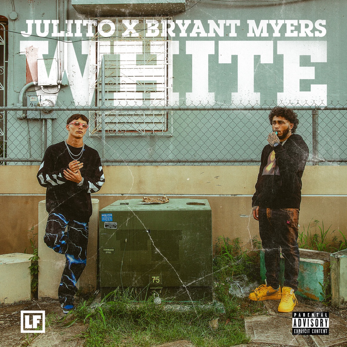 White - Single by Juliito & Bryant Myers album cover