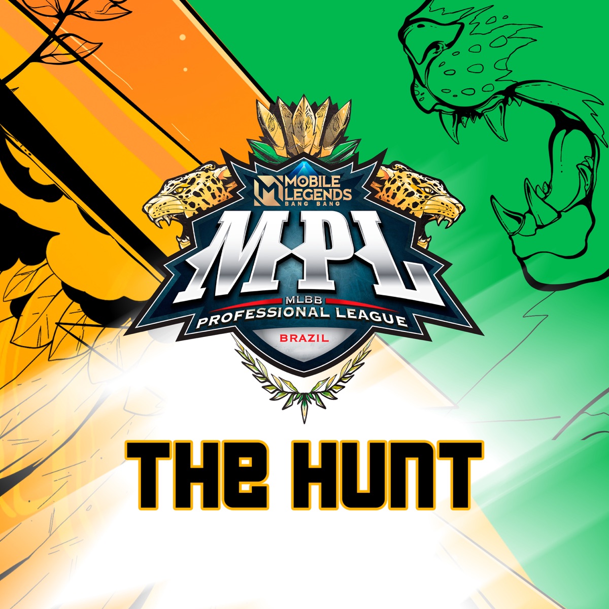 The Hunt (feat. Gibin, Chakal & Zuluzão) - Single by MPL Brazil & uzzn album cover