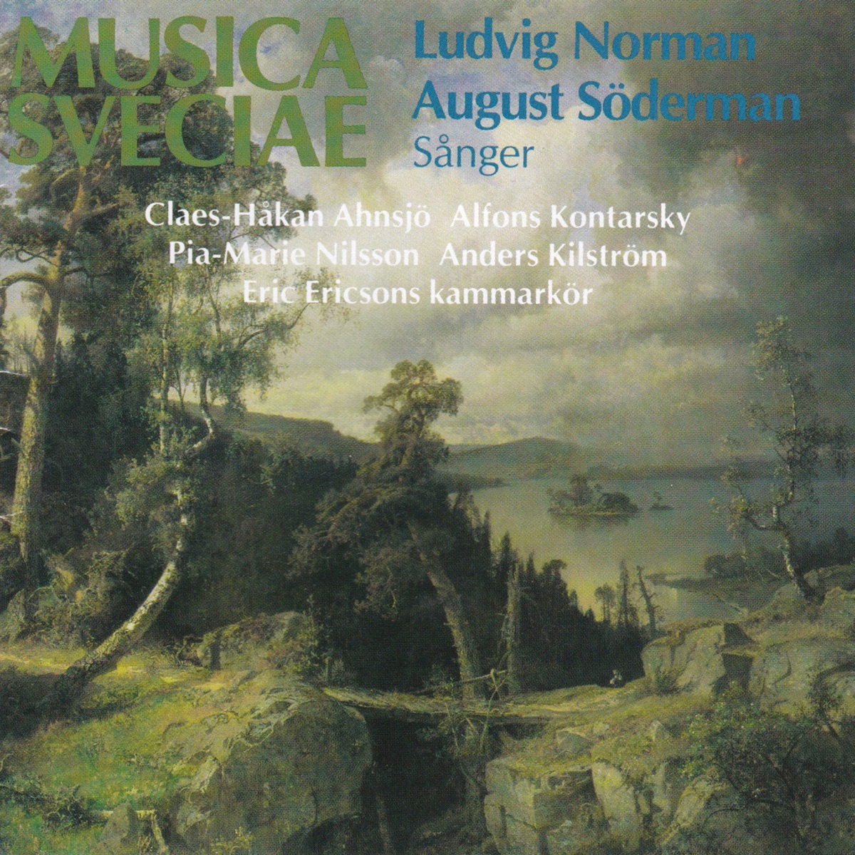 Sånger by Claes-Hakan Ahnsjo & Alfons Kontarsky album cover