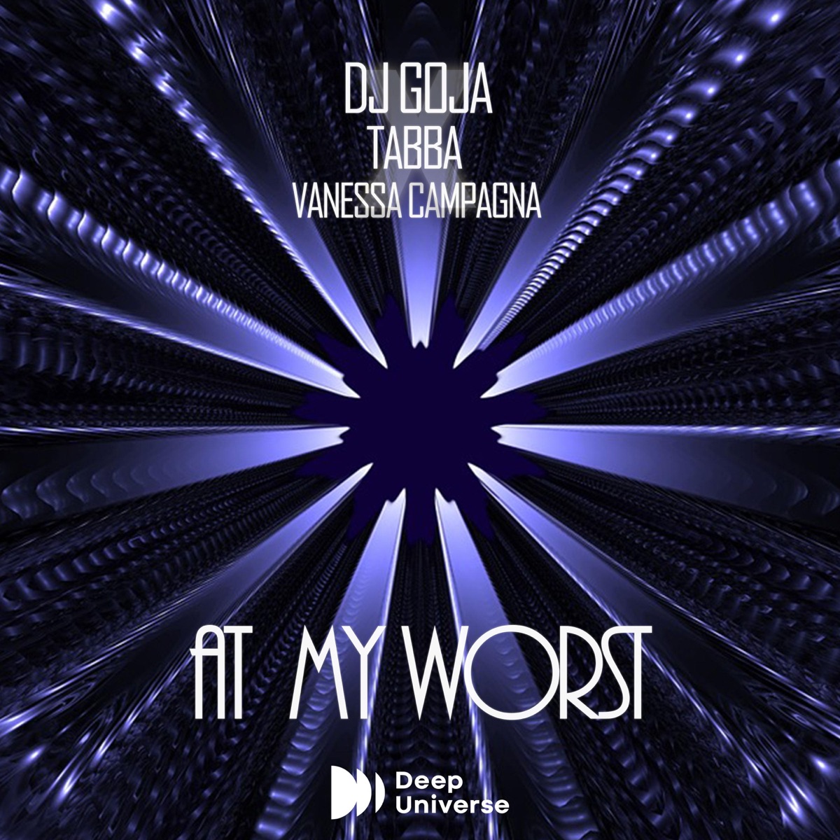 At My Worst - Single by DJ Goja, taBBa & Vanessa Campagna album cover