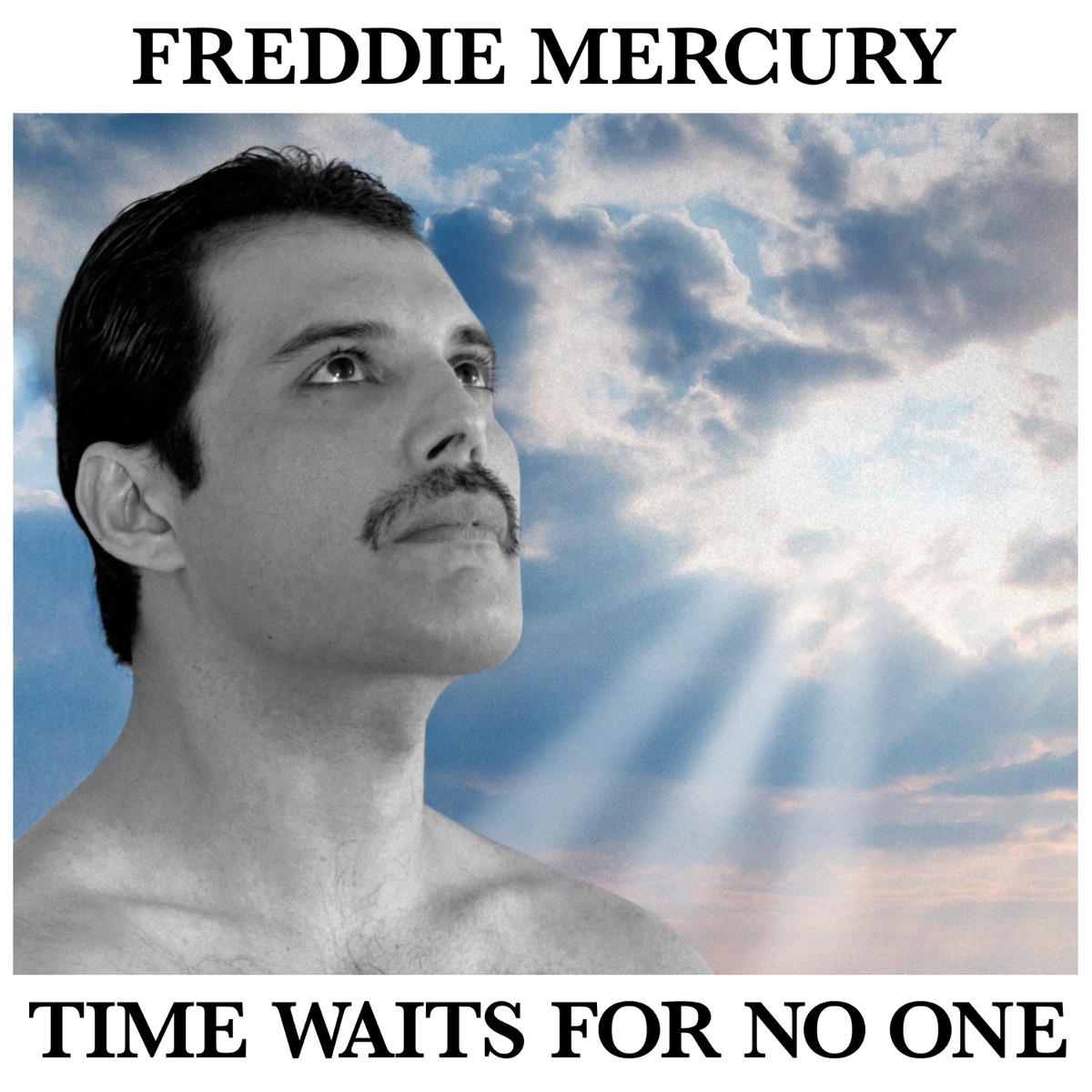 Time Waits For No One - Single by Freddie Mercury album cover