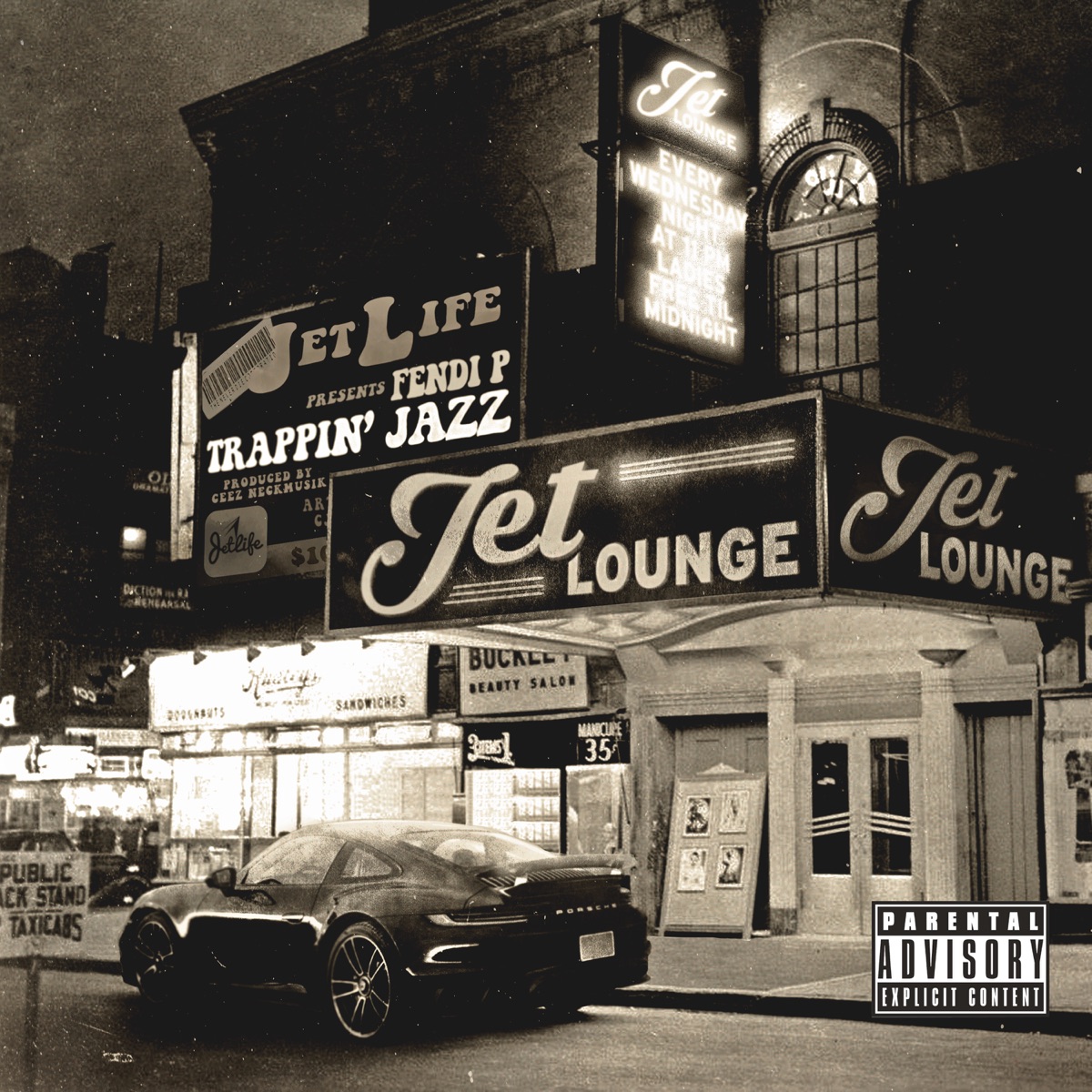 Trappin' Jazz by Fendi P album cover