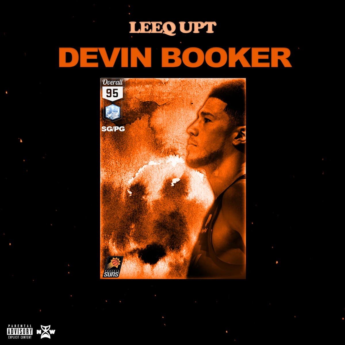 Devin Booker - Single by Leeq Upt album cover